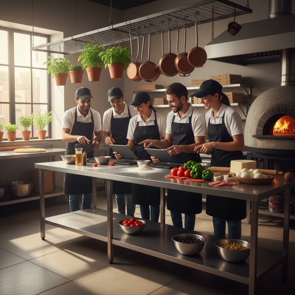 Teveba pizza kitchen